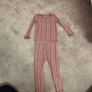 EUC Kyte Baby 2 piece pajama set size 2T
